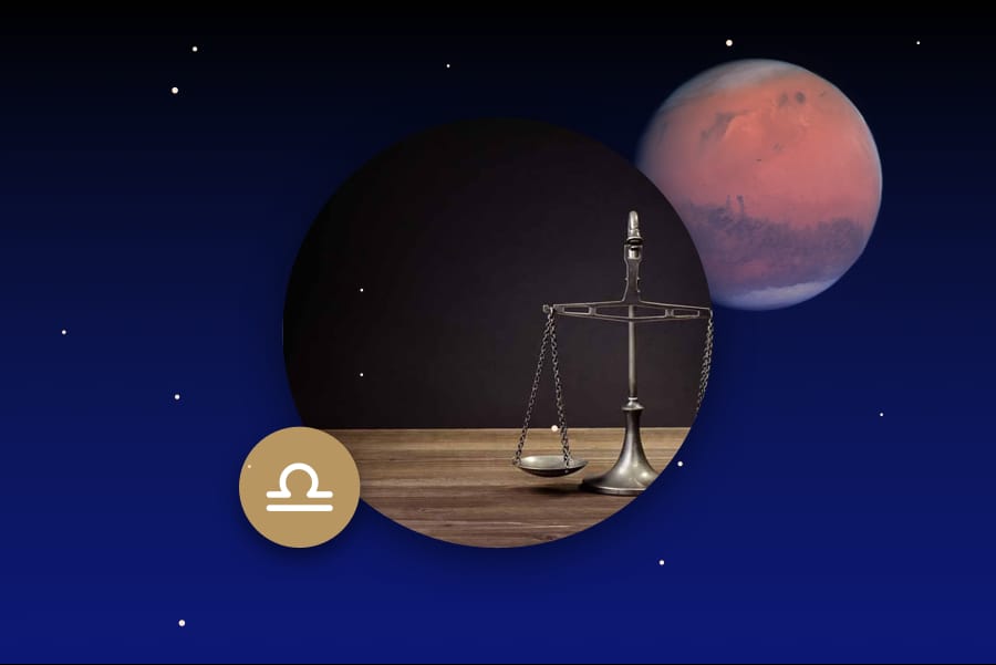 Mars in Libra - Transit and Natal Chart Meaning