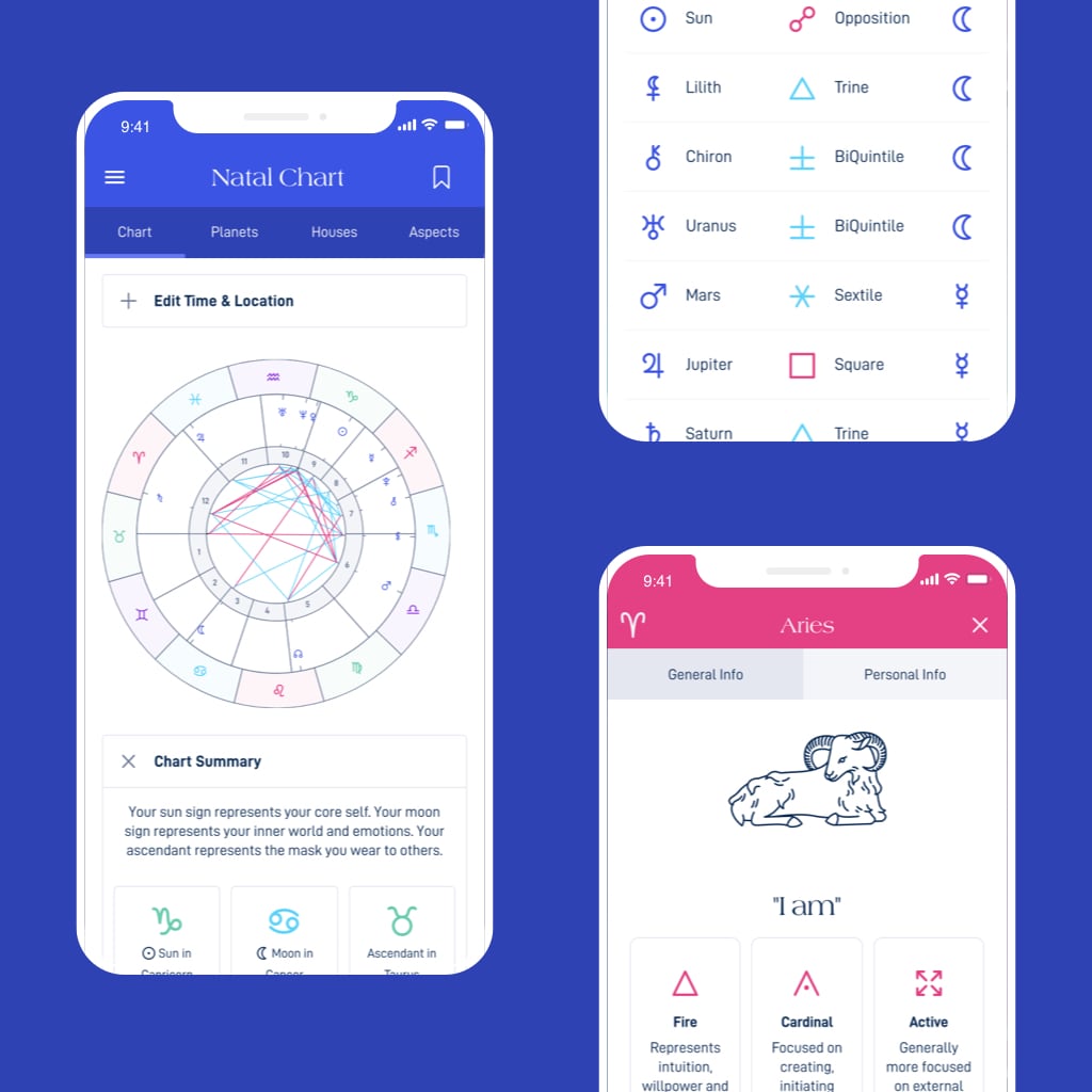 Astral Arcanum Astrology App - Free Zodiac Horoscope App for iOS, android and web